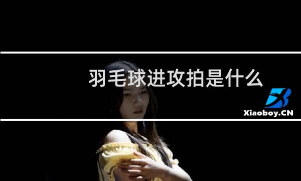 羽毛球进攻拍是什么图片