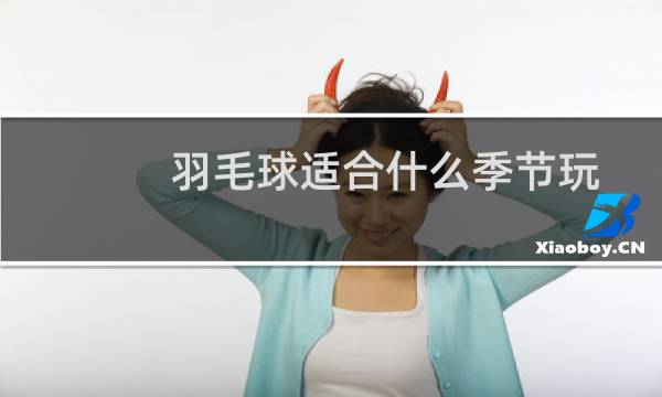 羽毛球适合什么季节玩图片