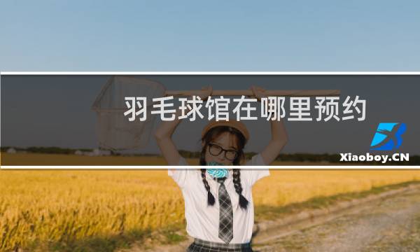 羽毛球馆在哪里预约图片