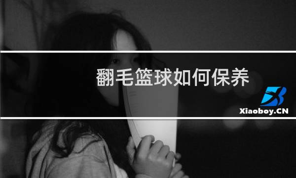 翻毛篮球如何保养图片