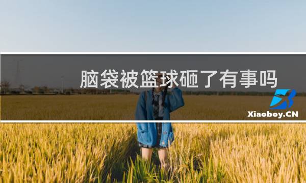 脑袋被篮球砸了有事吗图片