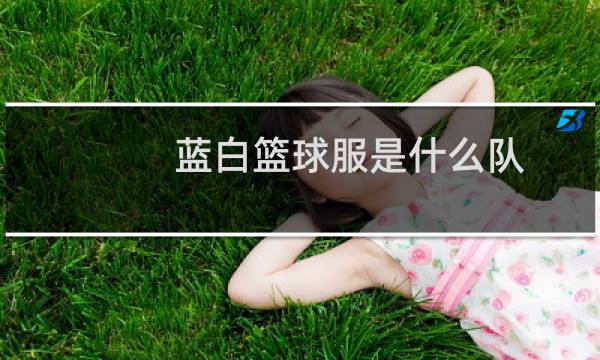 蓝白篮球服是什么队图片