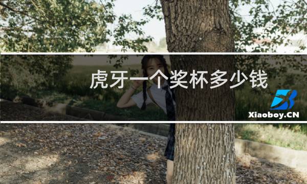 虎牙一个奖杯多少钱图片