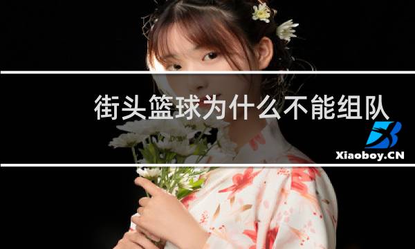 街头篮球为什么不能组队排位图片