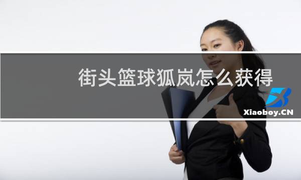 街头篮球狐岚怎么获得图片