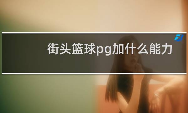 街头篮球pg加什么能力图片