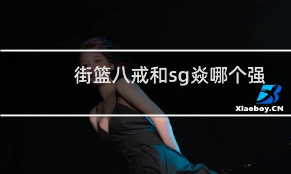 街篮八戒和sg焱哪个强图片