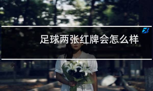 足球两张红牌会怎么样图片