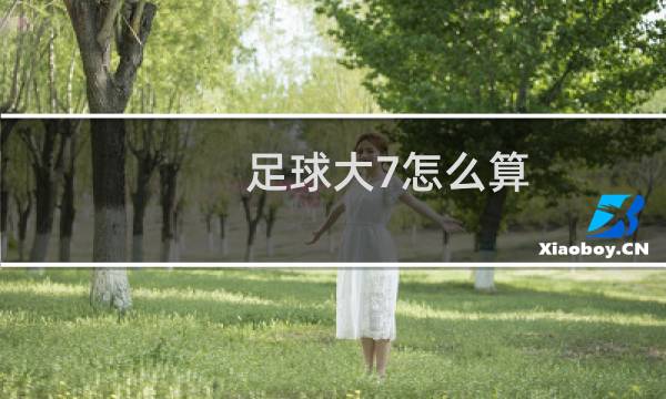 足球大7怎么算图片