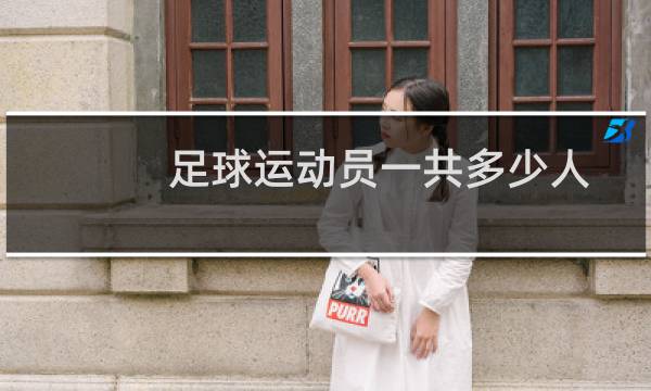 足球运动员一共多少人图片