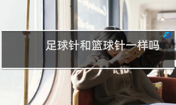 足球针和篮球针一样吗图片