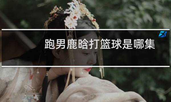 跑男鹿晗打篮球是哪集图片