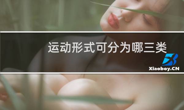 运动形式可分为哪三类图片