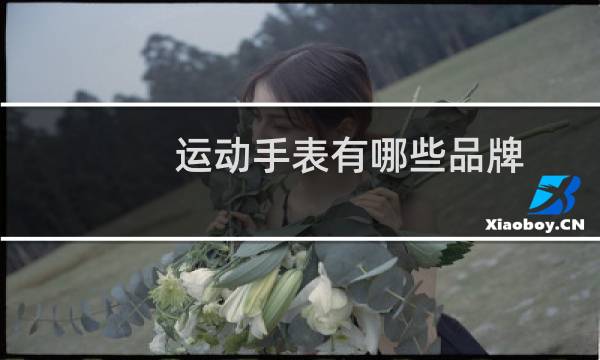 运动手表有哪些品牌图片