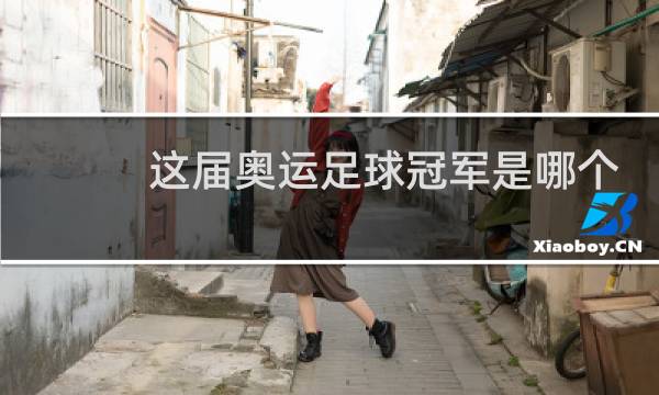 这届奥运足球冠军是哪个国家图片