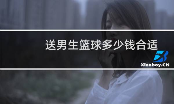 送男生篮球多少钱合适图片