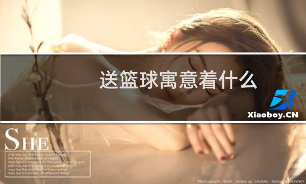 送篮球寓意着什么图片