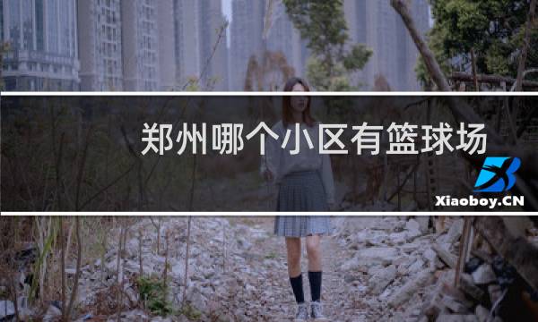 郑州哪个小区有篮球场图片