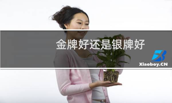 金牌好还是银牌好图片