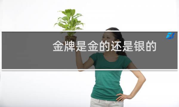 金牌是金的还是银的图片
