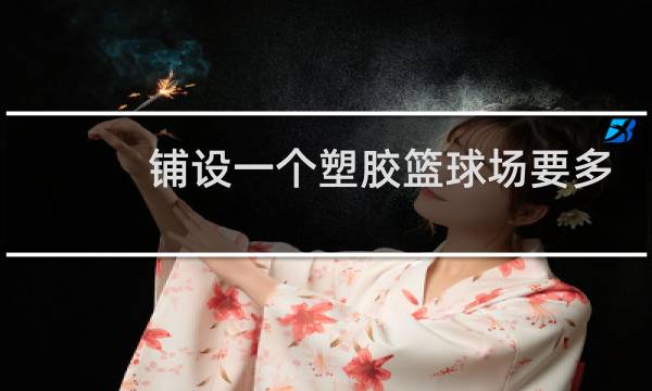 铺设一个塑胶篮球场要多少钱图片