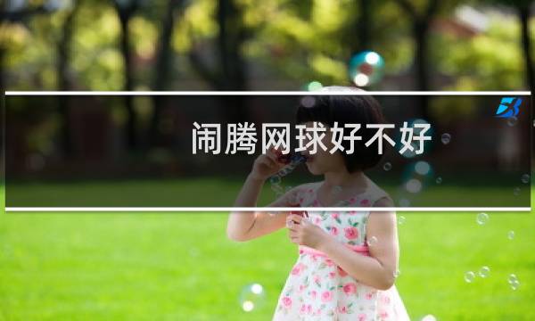 闹腾网球好不好图片