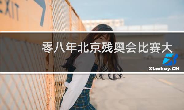 零八年北京残奥会比赛大项分几个图片