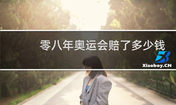 零八年奥运会赔了多少钱图片