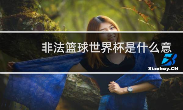 非法篮球世界杯是什么意思图片