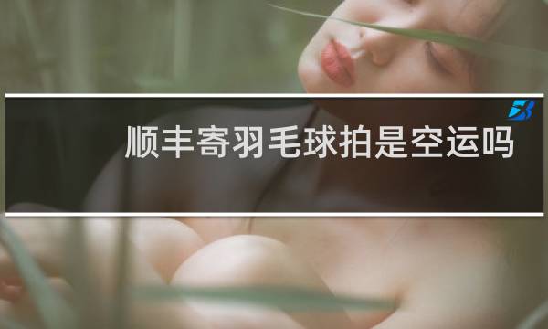 顺丰寄羽毛球拍是空运吗图片