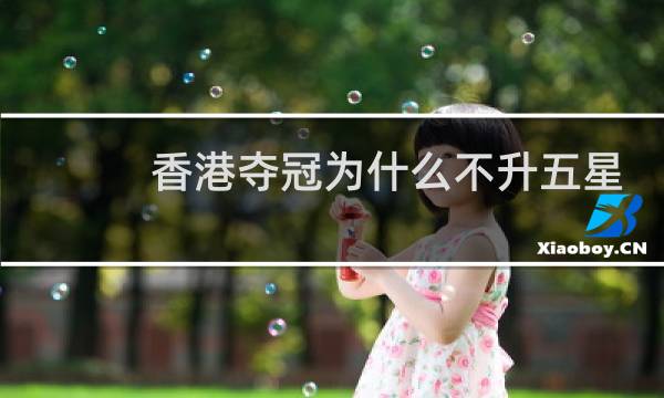 香港夺冠为什么不升五星红旗图片