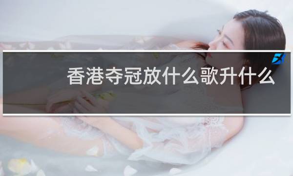 香港夺冠放什么歌升什么旗图片