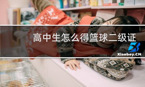 高中生怎么得篮球二级证图片