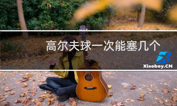 高尔夫球一次能塞几个图片