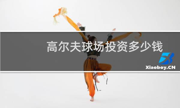 高尔夫球场投资多少钱图片