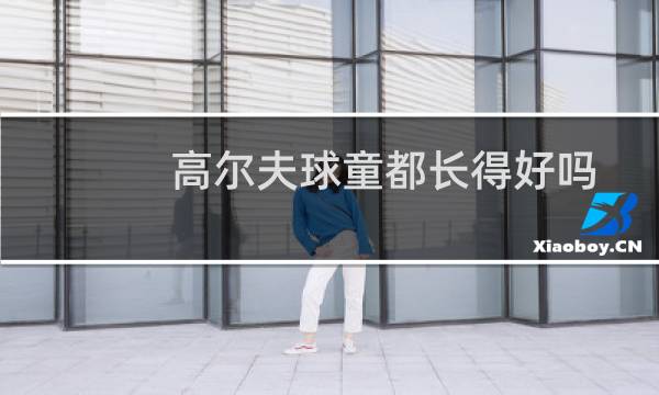 高尔夫球童都长得好吗图片