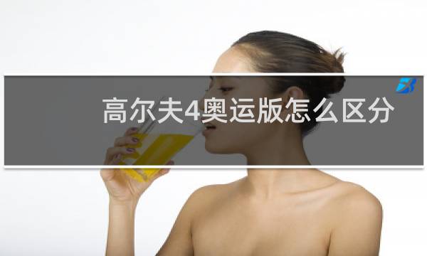 高尔夫4奥运版怎么区分图片
