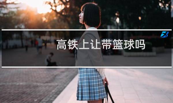 高铁上让带篮球吗图片