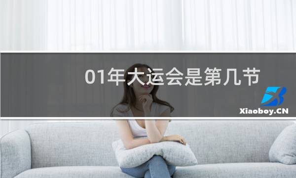 01年大运会是第几节图片