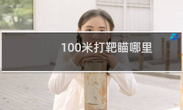 100米打靶瞄哪里图片