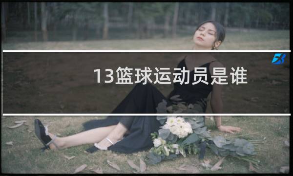 13篮球运动员是谁图片