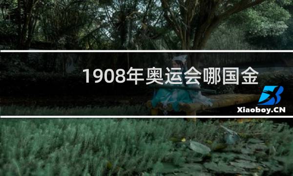 1908年奥运会哪国金牌最多图片