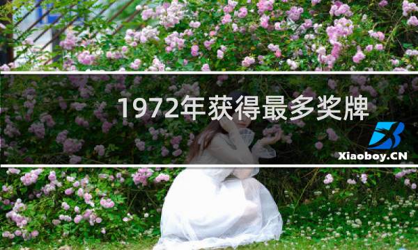 1972年获得最多奖牌的数量是多少图片