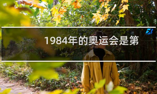 1984年的奥运会是第几届图片