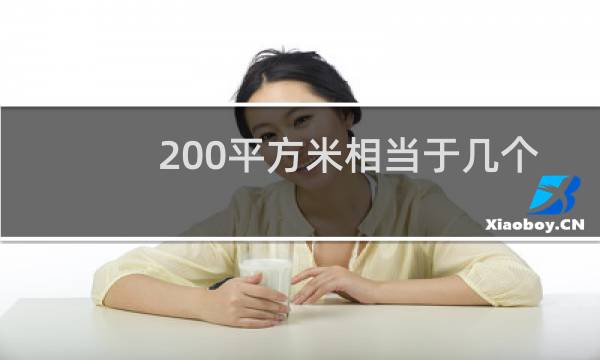 200平方米相当于几个篮球场图片