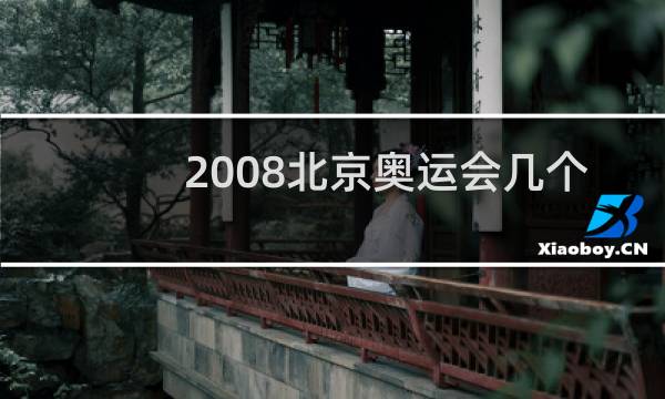 2008北京奥运会几个金牌图片