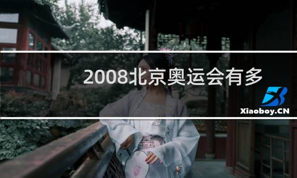 2008北京奥运会有多少项目图片
