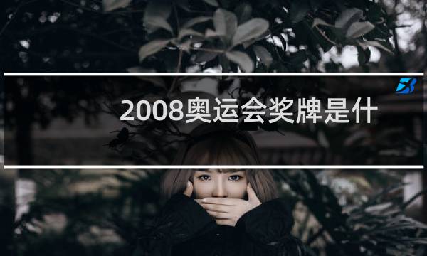 2008奥运会奖牌是什么玉图片
