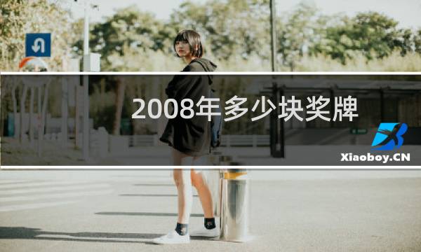 2008年多少块奖牌图片