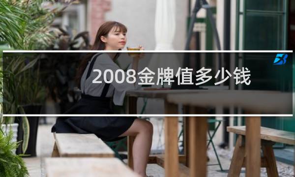 2008金牌值多少钱图片